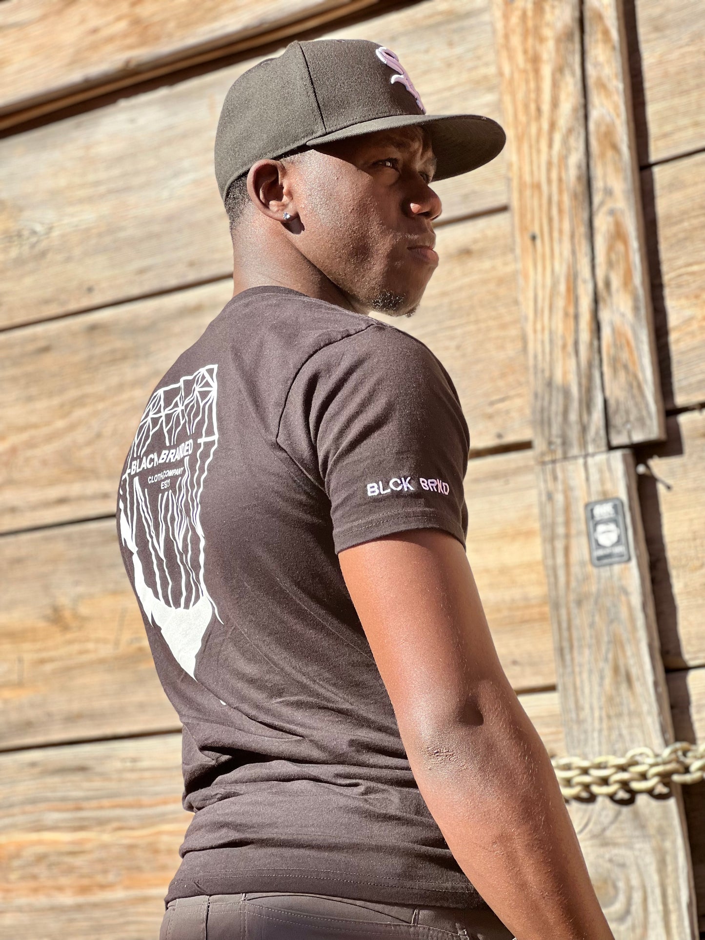 BLCK KING Embroidered T-Shirtš¤