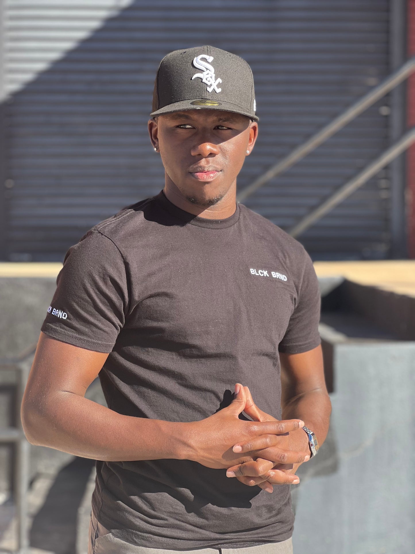 BLCK KING Embroidered T-Shirtš¤