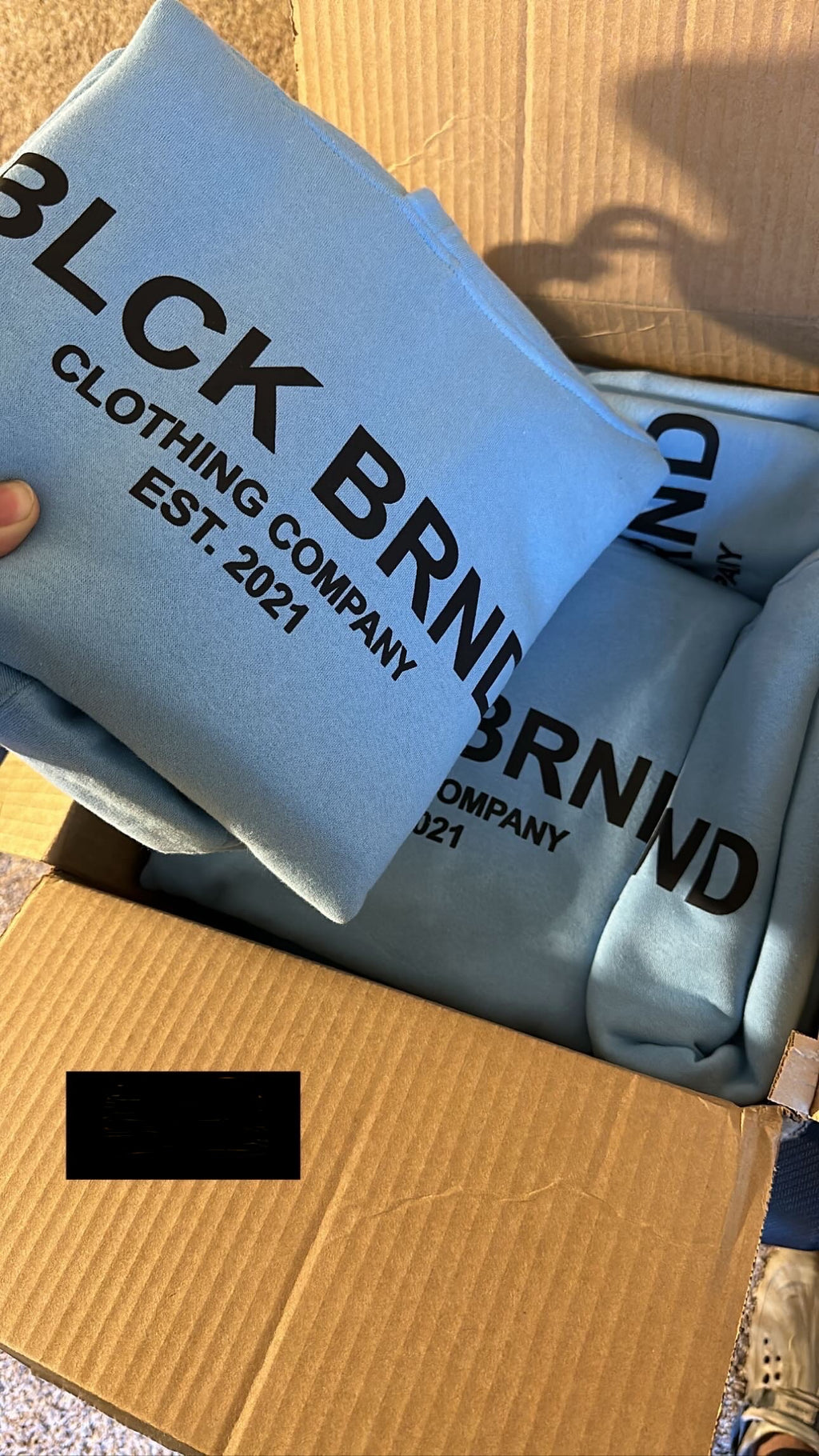 BLCK BRND Hoodies