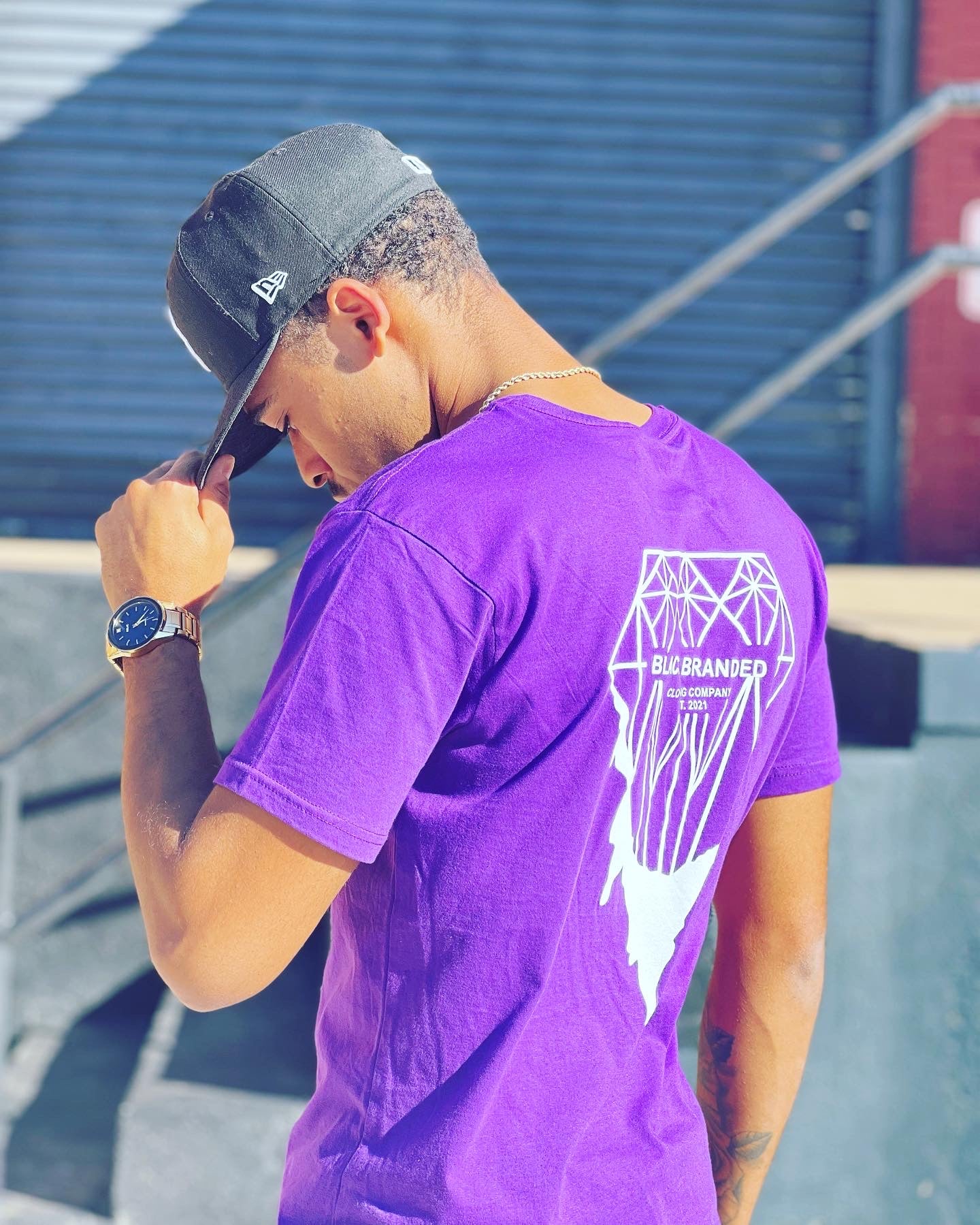 Purple Haze Embroidered T-Shirt💜